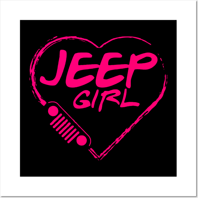 Jeep girl Wall Art by kosl20